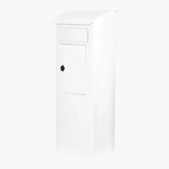 Biltema Postkasse Fritstående, Hvid