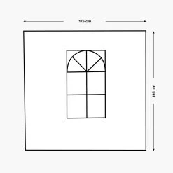 Biltema Teltvæg, 175 X 195 Cm
