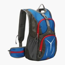 Biltema Rygsæk, 15 L, Blå/sort/rød -Biltema butik 29 801 xxl 2202