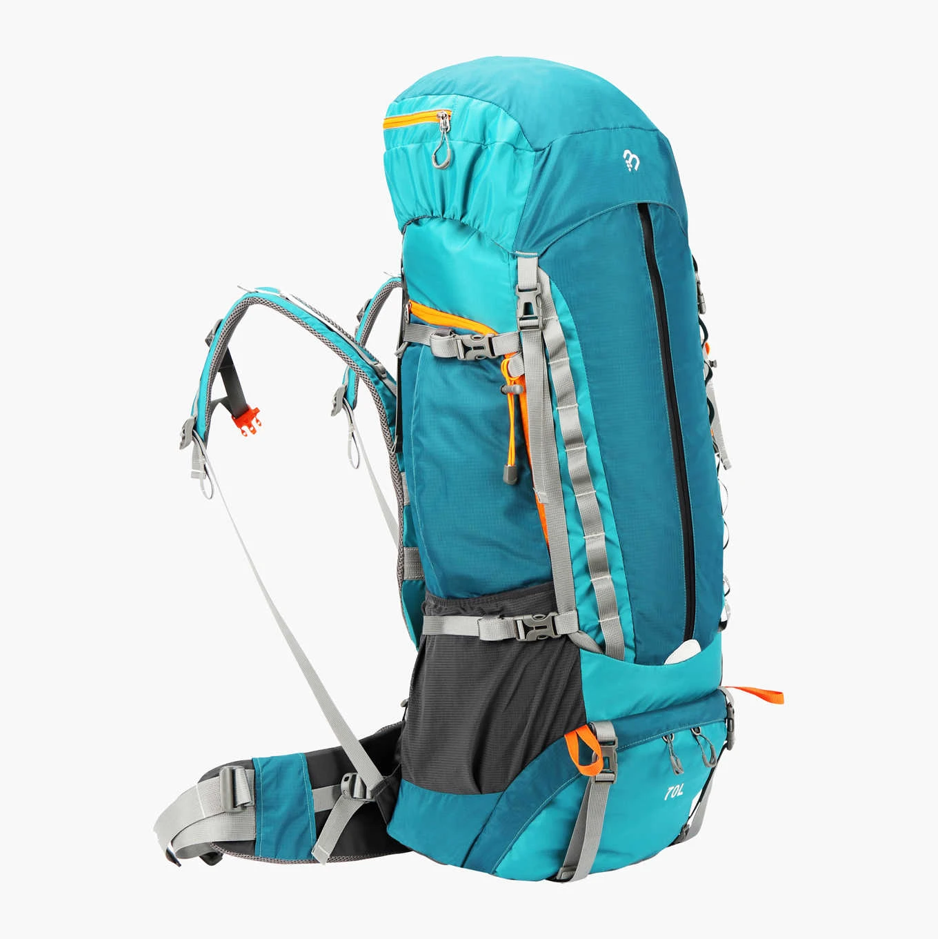 Biltema Rygsæk Backpack, 70 L 2 Biltema Rygsæk Backpack, 70 L - Billede 2