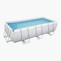 Biltema Familiepool, Inklusive Pumpe, Rektangulær, 7198 L