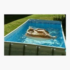 Biltema Familiepool, Inklusive Pumpe, Rektangulær, 7198 L -Biltema butik 45 6077 xxl 2203