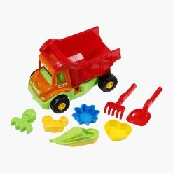 Biltema Køretøj Med Sandsæt, 8 Dele