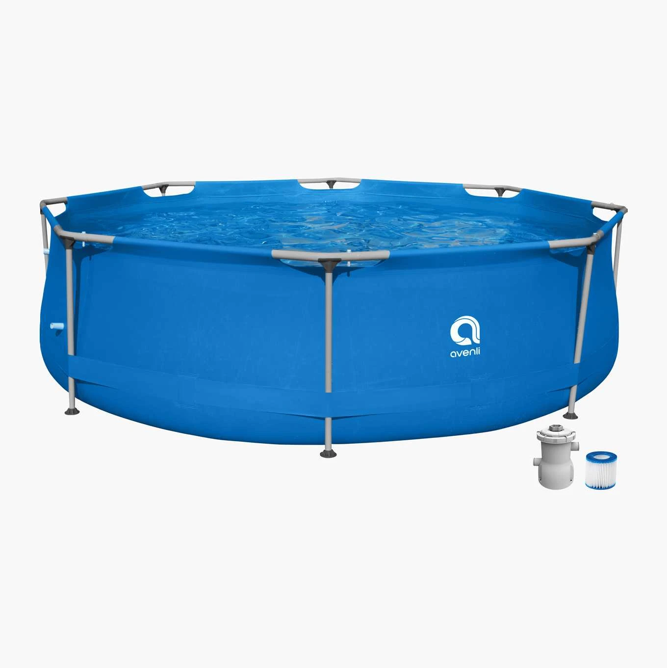 Biltema Badepool, Inkl. Pumpe, 300 Cm, 4 383 L 1 Biltema Badepool, Inkl. Pumpe, 300 Cm, 4 383 L