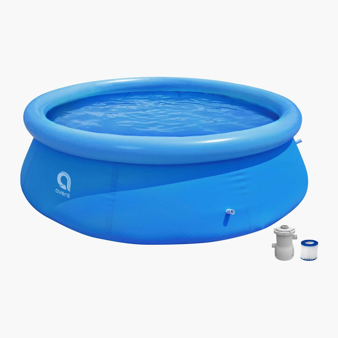 Biltema Badepool, Inkl. Pumpe, Ø 240 Cm, 2 074 L 1 Biltema Badepool, Inkl. Pumpe, Ø 240 Cm, 2 074 L